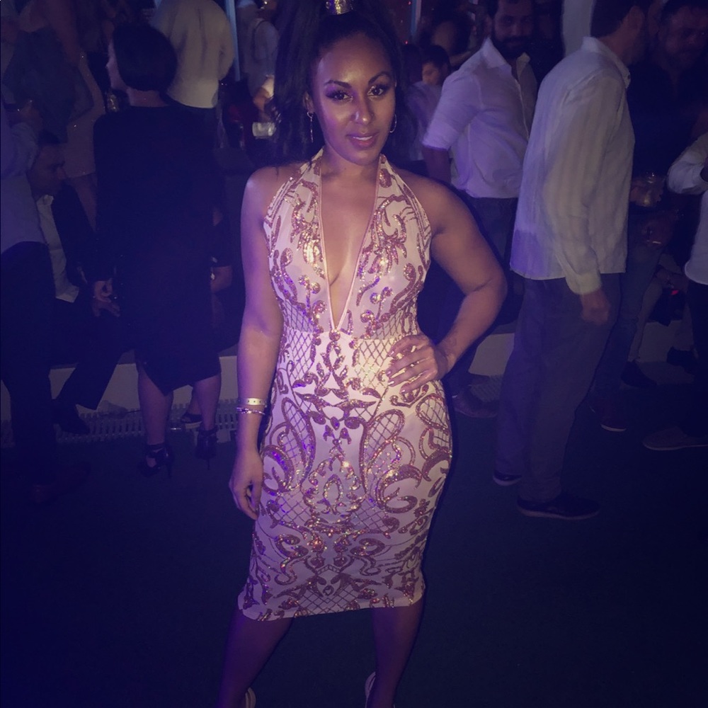 Holiday Sequence dress